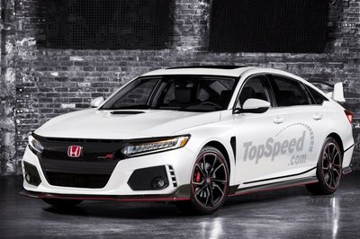 2019 Honda Accord Coupe Type R Spy Photo