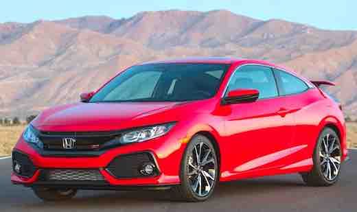 2019 Honda Civic Coupe Si Specs