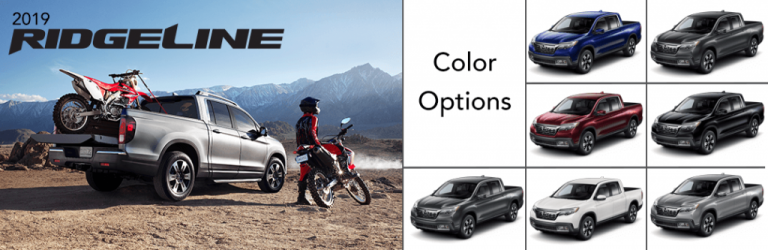 2019 Honda Ridgeline Colors Updates