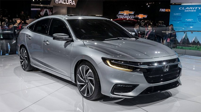 2020 Honda Insight AWD Spy Photos