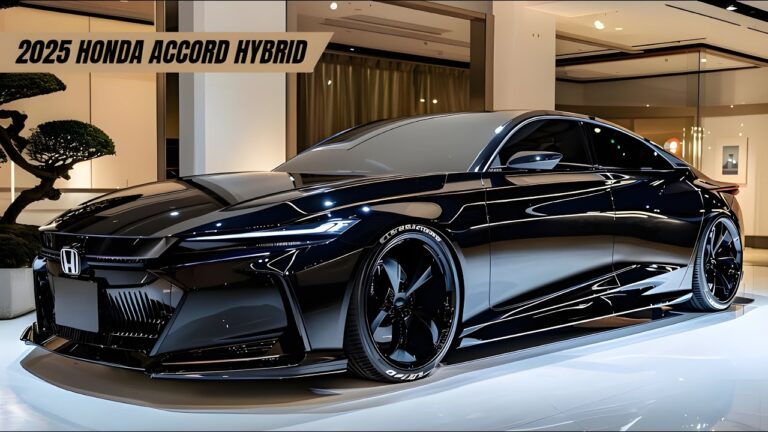 2025 Honda Accord Hybrid: Unveiling the Future of Fuel-Efficient Driving