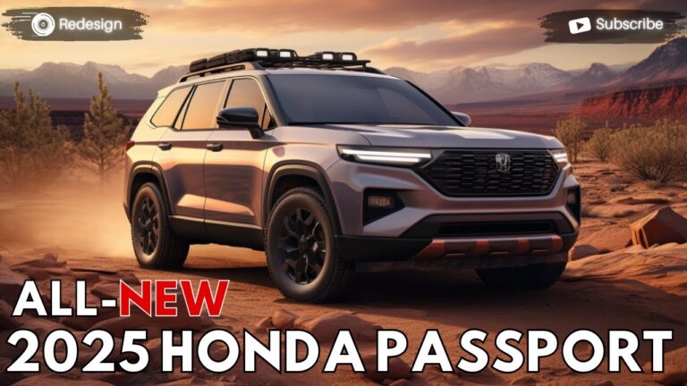 2025 Honda Passport: The Perfect SUV for Your Adventurous Lifestyle