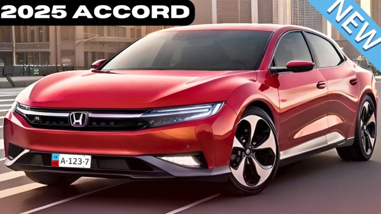 New 2025 Honda Accord Specs: Unveiling the Future of Midsize Sedans