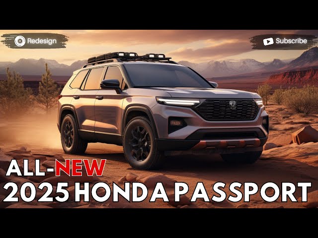 The New 2025 Honda Passport: Unveiling Adventure and Refinement