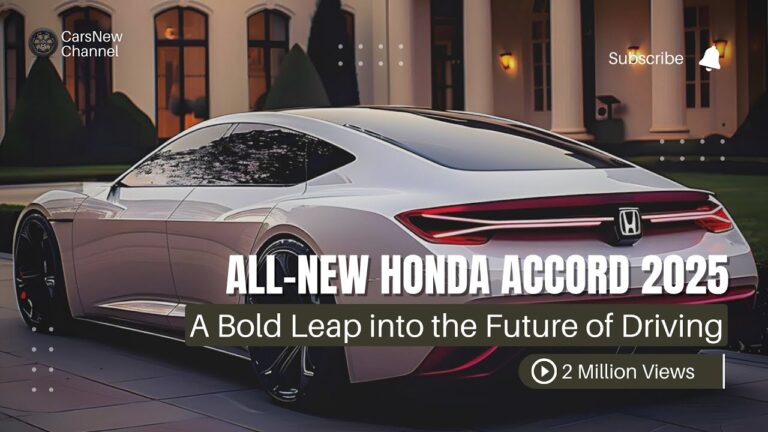 Unveiling the All-New 2025 Honda Accord Crosstour: A Revolutionary Crossover Experience