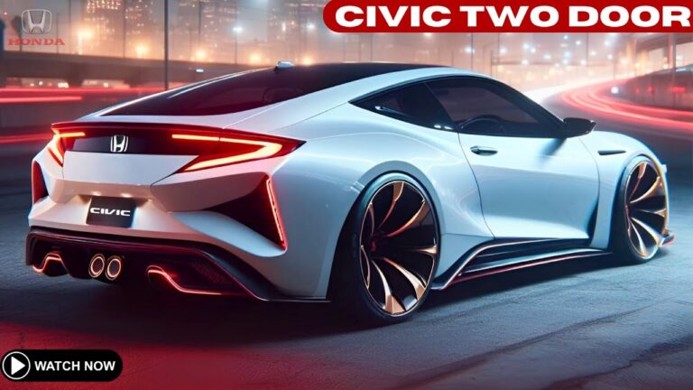 Unveiling the All-New 2025 Honda Civic Coupe: A Vision of Performance and Style