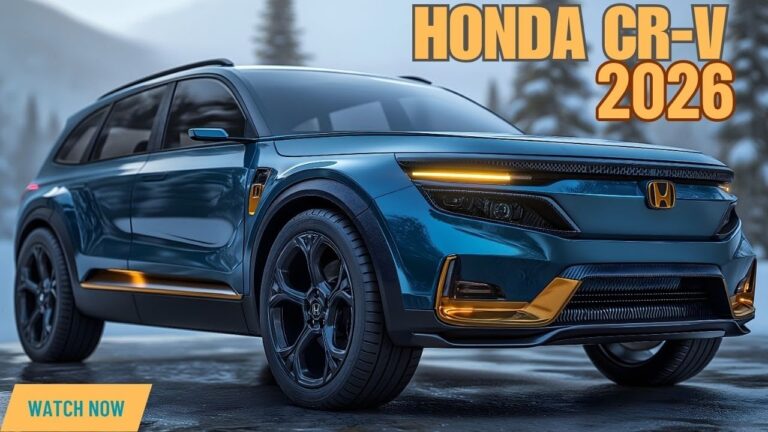 Unveiling the New 2026 Honda CRV: A Fusion of Innovation and Versatility